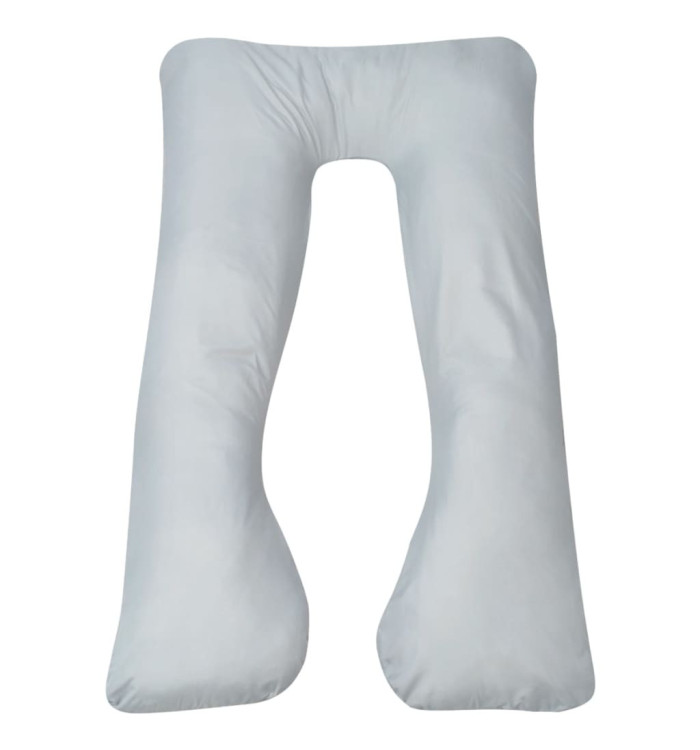 Coussin de grossesse 90 x 145 cm Gris | Mobilier & Déco