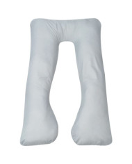 Coussin de grossesse 90 x 145 cm Gris | Mobilier & Déco