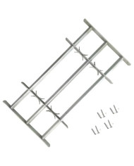 Grille réglable de sécurité de fenêtres et 3 barres 1000-1500mm | Mobilier & Déco