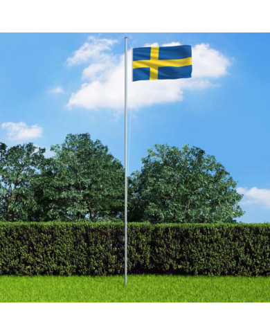Drapeau Suède 90x150 cm | Mobilier & Déco