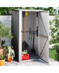 Abri de jardin Anthracite 118,5x97x209,5 cm Acier galvanisé | Mobilier & Déco