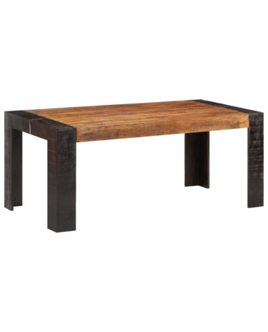 Table de salle à manger 180x90x76 cm Bois de manguier massif | Mobilier & Déco