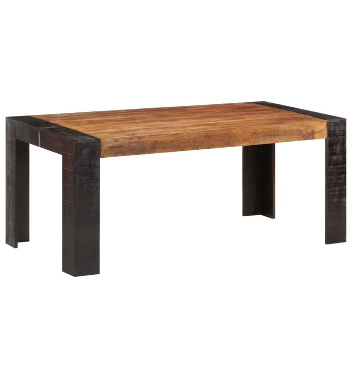 Table de salle à manger 180x90x76 cm Bois de manguier massif | Mobilier & Déco