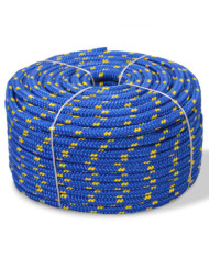 Corde de bateau Polypropylène 16 mm 250 m Bleu | Mobilier & Déco