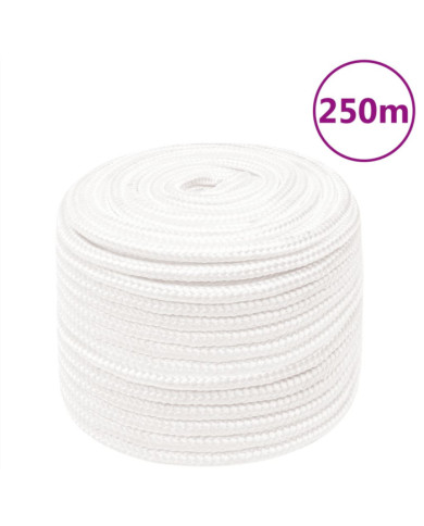 Corde de bateau Blanc complet 14 mm 250 m polypropylène | Mobilier & Déco