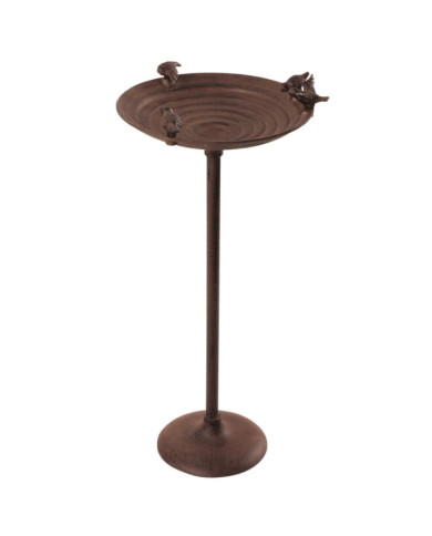 Esschert Design Baignoire pour oiseaux sur pied Fonte | Mobilier & Déco