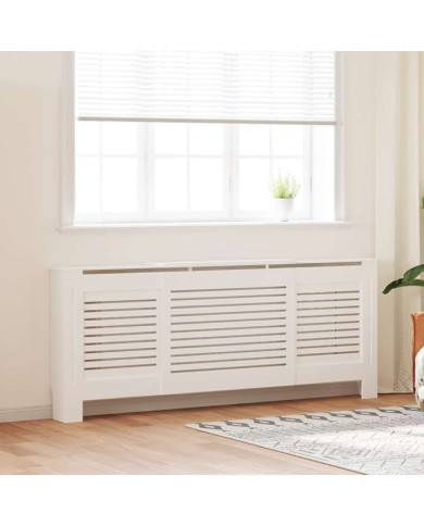 Cache-radiateur MDF Blanc 205 cm | Mobilier & Déco