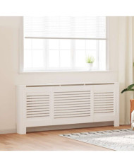 Cache-radiateur MDF Blanc 205 cm | Mobilier & Déco