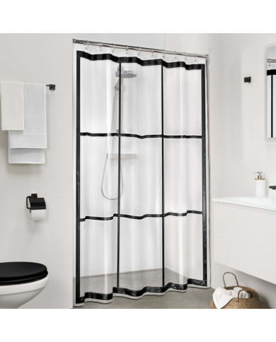 Sealskin Rideau de douche Brix Transparent | Mobilier & Déco