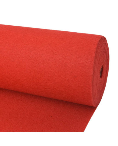 Tapis pour exposition 1,2x12 m Rouge | Mobilier & Déco
