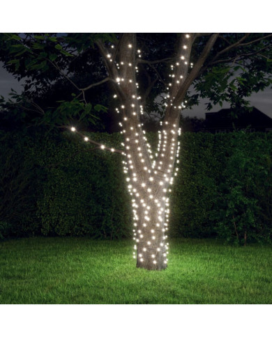 Lampes solaires 2 pcs 2x200 LED Blanc froid Intérieur Extérieur | Mobilier & Déco