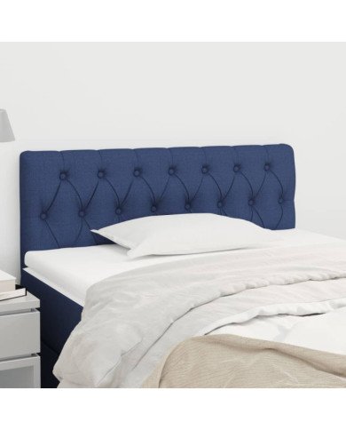 Tête de lit Bleu 90x7x78/88 cm Tissu | Mobilier & Déco