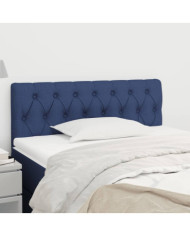 Tête de lit Bleu 90x7x78/88 cm Tissu | Mobilier & Déco