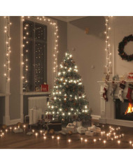 Guirlande lumineuse 400 LED 40 m 8 effets lumineux Blanc chaud | Mobilier & Déco