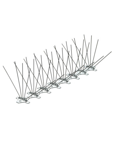Nature Spikes anti-oiseaux 3 pièces 32 x 11 x 18 cm | Mobilier & Déco