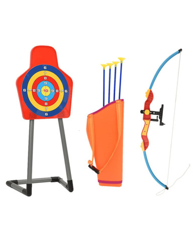 Ensemble de tir à l'arc et de flèches avec cible pour enfants | Mobilier & Déco