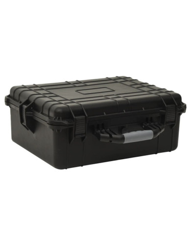 Valise de vol portable Noir 55x43x21 cm PP | Mobilier & Déco