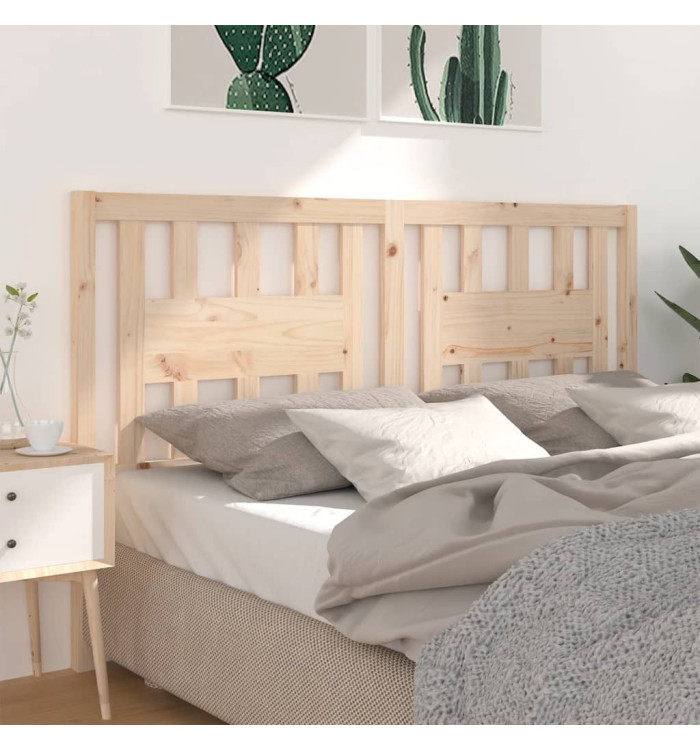 Tête de lit 166x4x100 cm Bois massif de pin | Mobilier & Déco