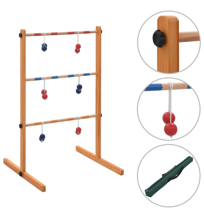 Jeu de golf sur échelle Bois | Mobilier & Déco