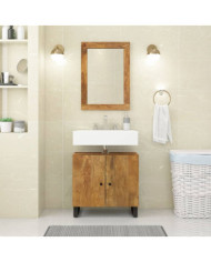 Meuble d'évier 62x33x58 cm bois de manguier et d'ingénierie | Mobilier & Déco
