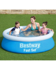 Bestway Piscine gonflable Fast Set Rond 183x51 cm Bleu | Mobilier & Déco