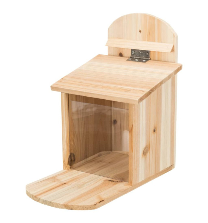 TRIXIE Mangeoire à écureuils 20x30x30 cm Bois de pin | Mobilier & Déco