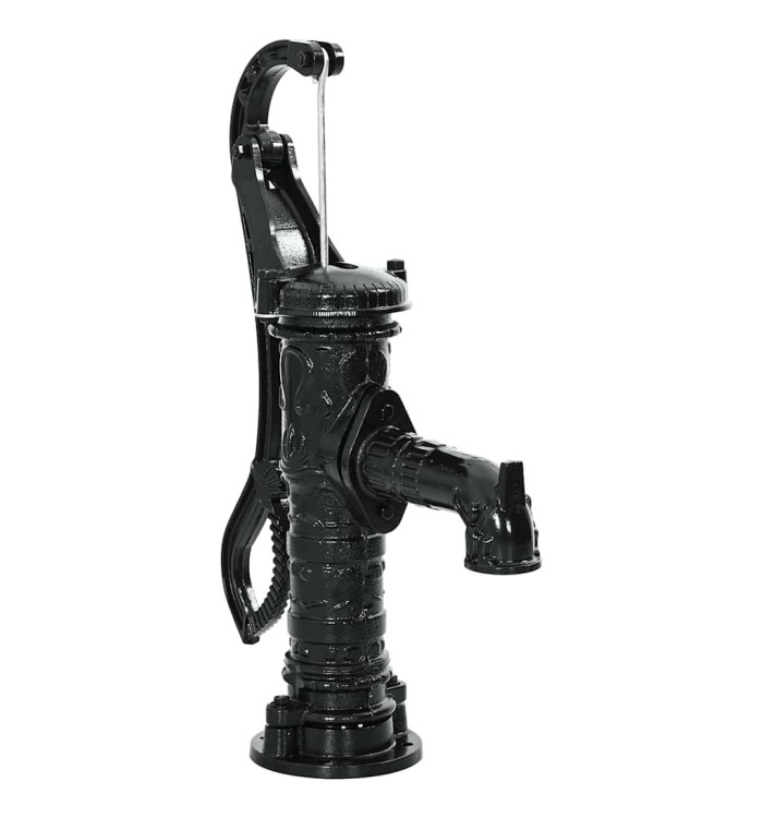 Pompe à eau manuelle de jardin Fonte | Mobilier & Déco