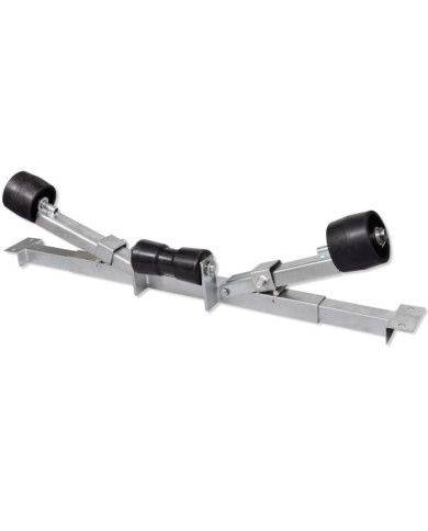 Support inférieur de remorque de bateau avec rouleaux | Mobilier & Déco