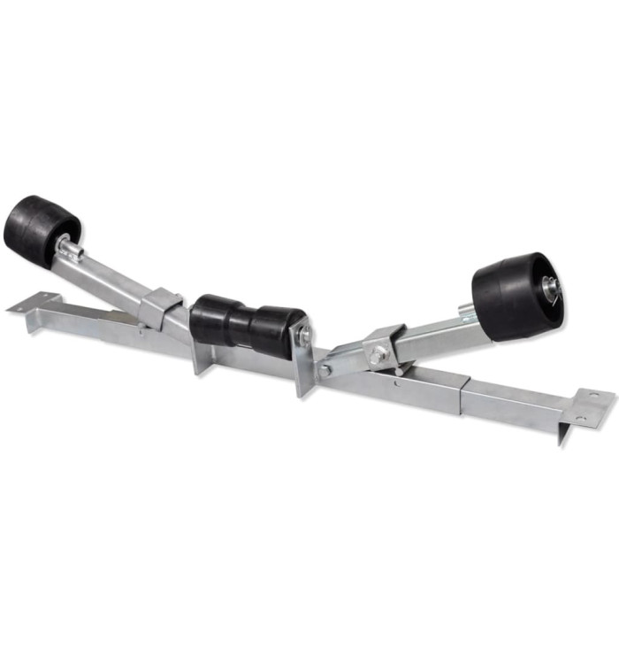 Support inférieur de remorque de bateau avec rouleaux | Mobilier & Déco