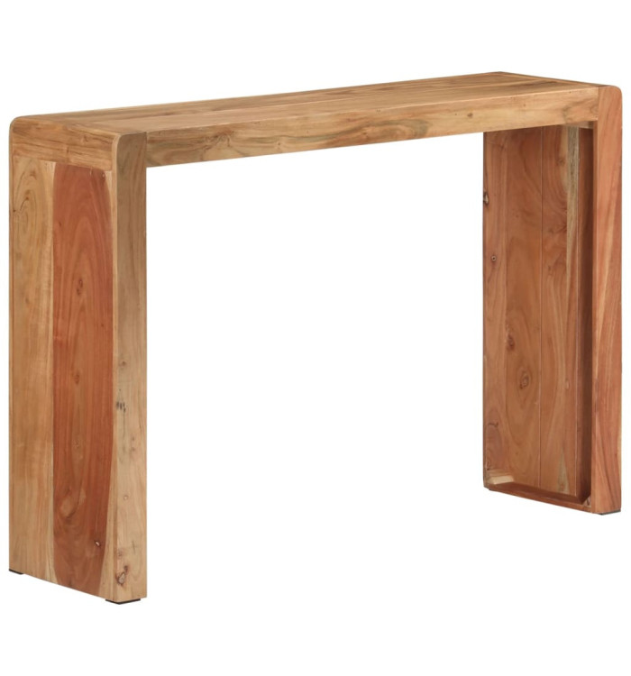 Table console 110x30x76 cm bois massif d'acacia | Mobilier & Déco