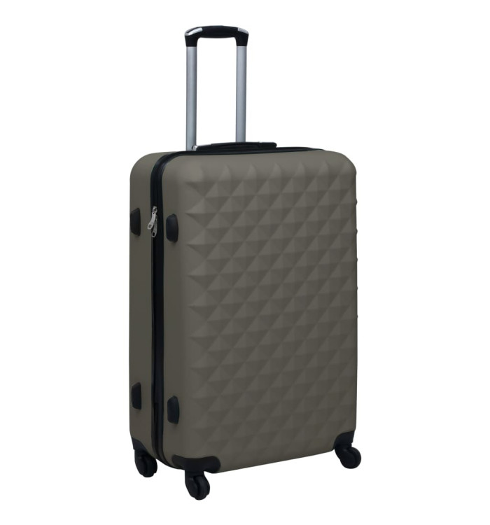 Valise rigide Anthracite ABS | Mobilier & Déco