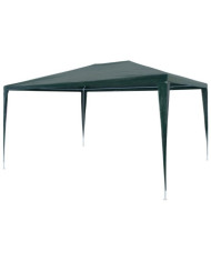 Tente de réception 3x4 m PE Vert | Mobilier & Déco