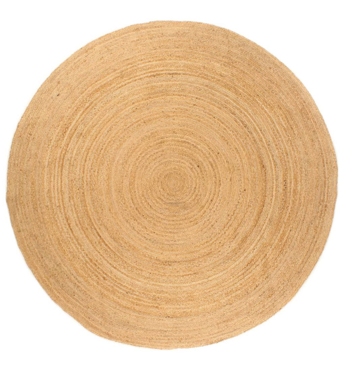 Tapis Jute tressé 210 cm Rond | Mobilier & Déco