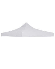 Toit de tente de réception 3 x 3 m Blanc | Mobilier & Déco