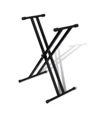 Support de clavier réglable double barre en X | Mobilier & Déco