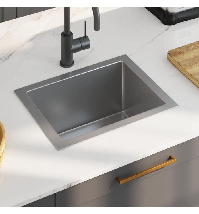 Évier de cuisine fait main Acier inoxydable | Mobilier & Déco