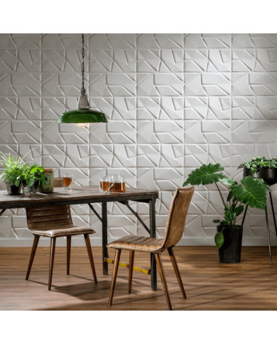 WallArt Panneaux muraux 3D Liam 12 pcs GA-WA31 | Mobilier & Déco