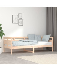 Lit de jour sans matelas bois de pin massif 80x200 cm | Mobilier & Déco