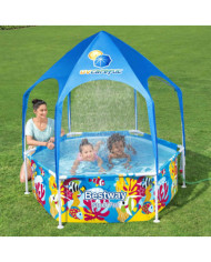 Bestway Piscine hors sol pour enfants Pro UV Careful Acier 183x51 cm | Mobilier & Déco