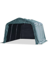Tente amovible pour bétail PVC 550 g/m² 3,3 x 4,8 m Vert foncé | Mobilier & Déco