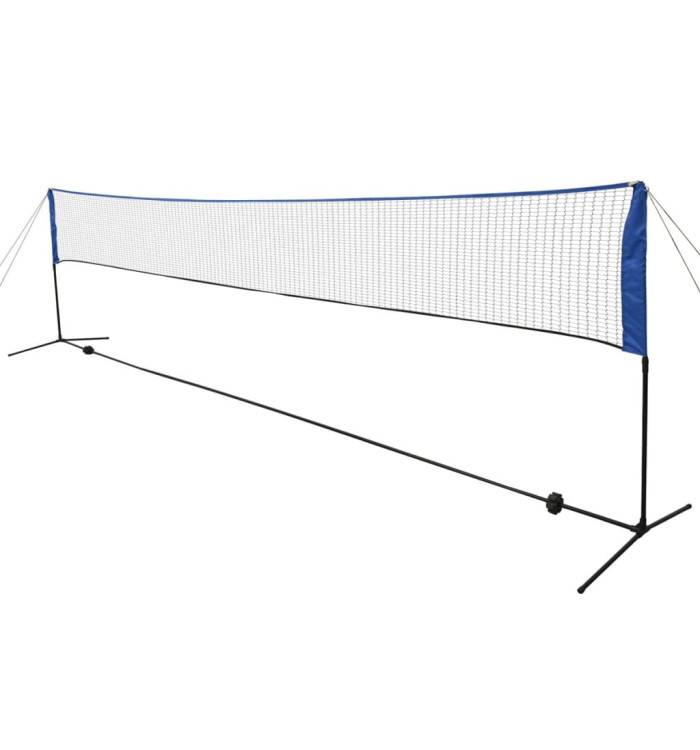 Filet de badminton avec volants 600 x 155 cm | Mobilier & Déco