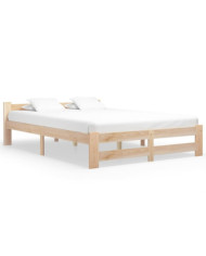 Cadre de lit de palette sans matelas 180x200 cm bois massif pin | Mobilier & Déco