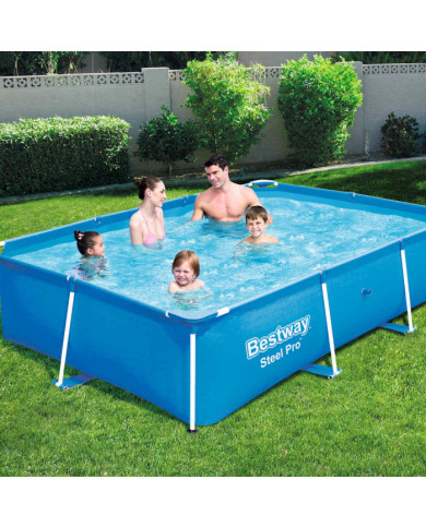 Bestway Piscine avec cadre en acier Steel Pro 259x170x61 cm 56403 | Mobilier & Déco