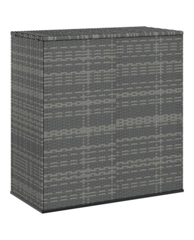 Boîte à coussins de jardin Résine tressée 100x49x103,5 cm Gris | Mobilier & Déco