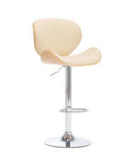 Tabouret de bar Crème Similicuir | Mobilier & Déco