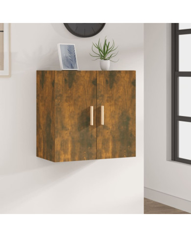 Armoire murale Chêne fumé 60x30x60 cm Bois d'ingénierie | Mobilier & Déco
