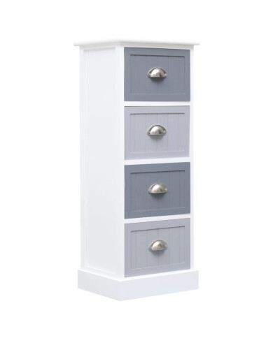 Armoire latérale 35x30x90 cm Bois de Paulownia | Mobilier & Déco