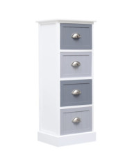 Armoire latérale 35x30x90 cm Bois de Paulownia | Mobilier & Déco