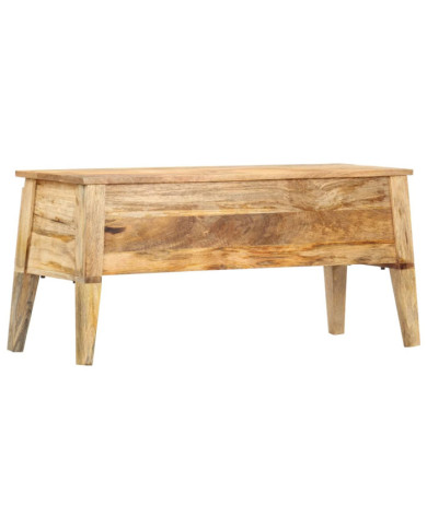 Boîte de rangement 99x35x48 cm Bois de manguier solide | Mobilier & Déco