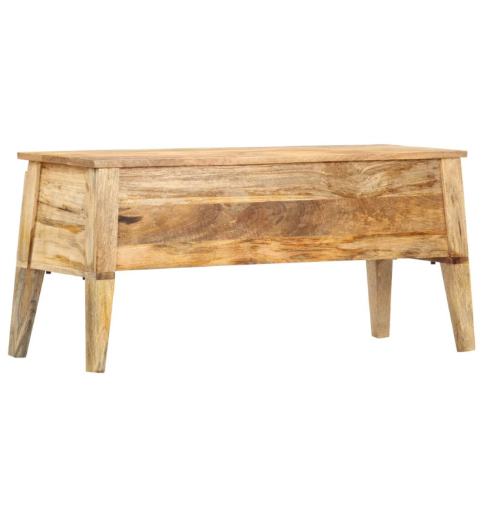 Boîte de rangement 99x35x48 cm Bois de manguier solide | Mobilier & Déco